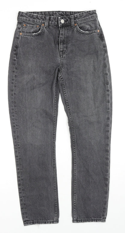 Womens UK Size 24 in Weekday Regular Fit Skinny Grey Jeans