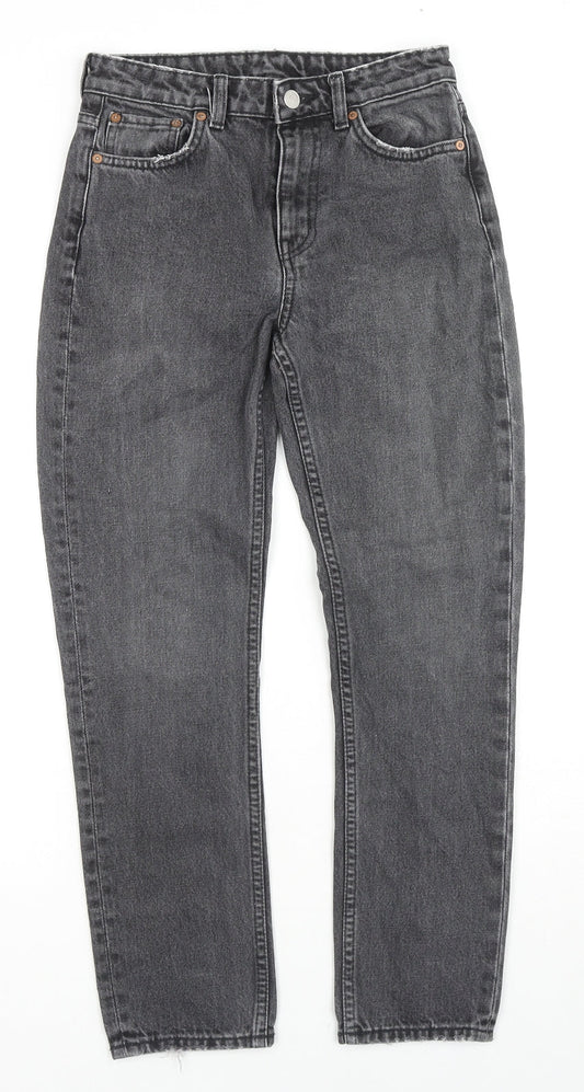 Womens UK Size 24 in Weekday Regular Fit Skinny Grey Jeans