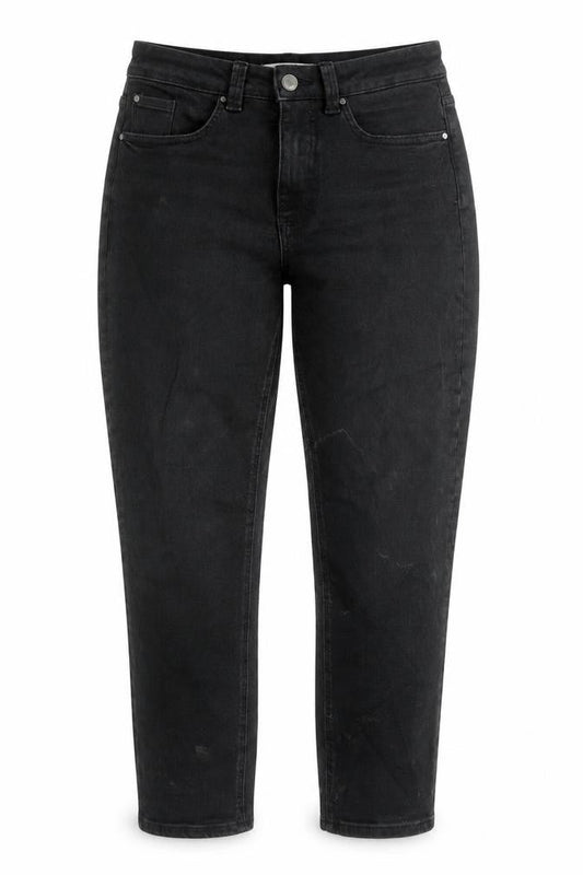 Womens UK Size 30 in Per Una Regular Fit Tapered Blue Jeans