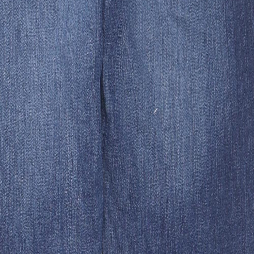 Gap Womens Blue Cotton Skinny Jeans Size 28 in L27 in Regular Zip