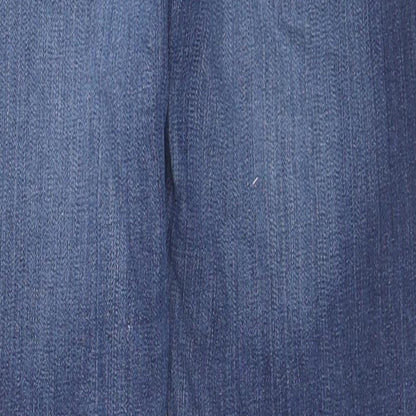 Gap Womens Blue Cotton Skinny Jeans Size 28 in L27 in Regular Zip