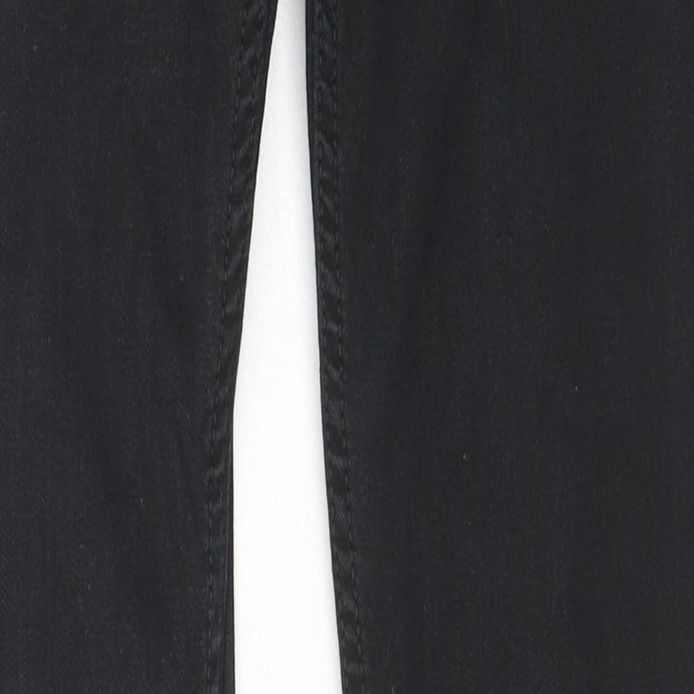 French Connection Womens Blue Cotton Skinny Jeans Size 8 L30 in Regular Zip