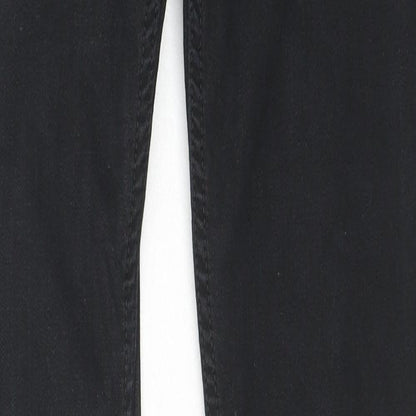 French Connection Womens Blue Cotton Skinny Jeans Size 8 L30 in Regular Zip