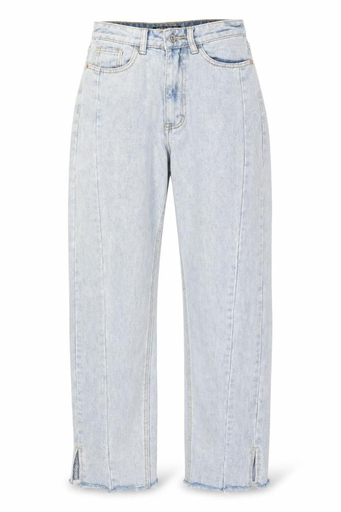 Womens UK Size 4 PRETTYLITTLETHING Regular Fit Mom Blue Jeans