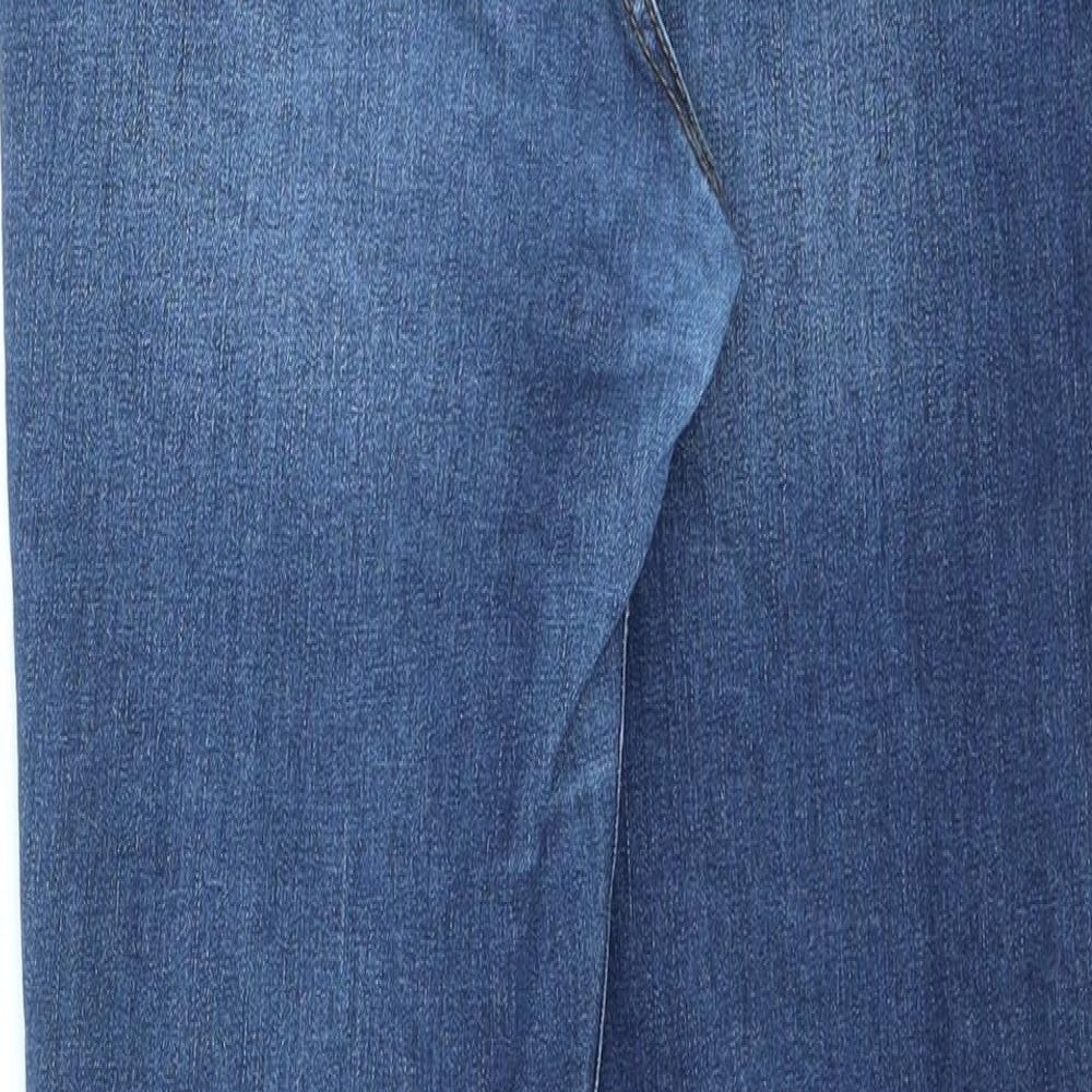 Kensie Womens Blue Cotton Skinny Jeans Size 32 in L26 in Regular Button