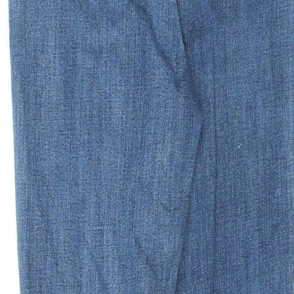 Dont Think Twice Womens Black Cotton Skinny Jeans Size 10 L28 in Regular Zip