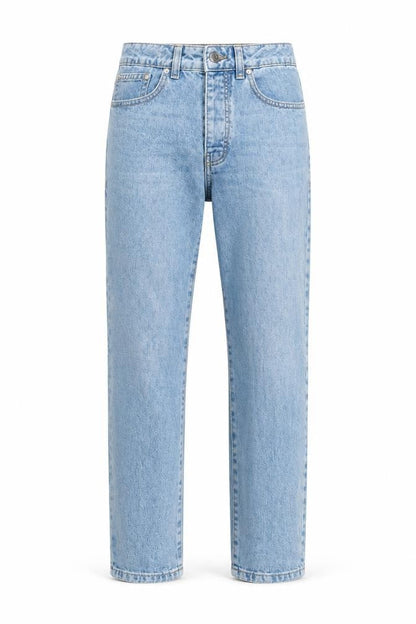 Mens UK Size 28 in Boohoo Regular Fit Straight Blue Jeans