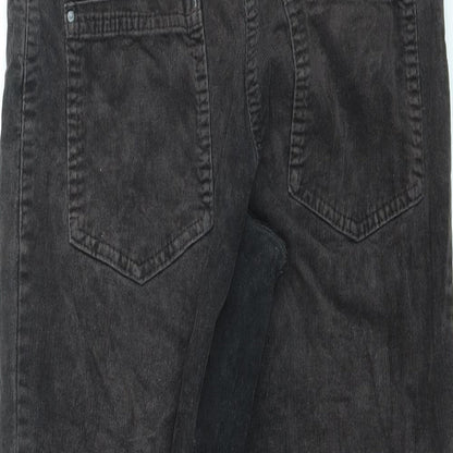 Womens UK Size 8 Marks and Spencer Regular Fit Straight Brown Jeans