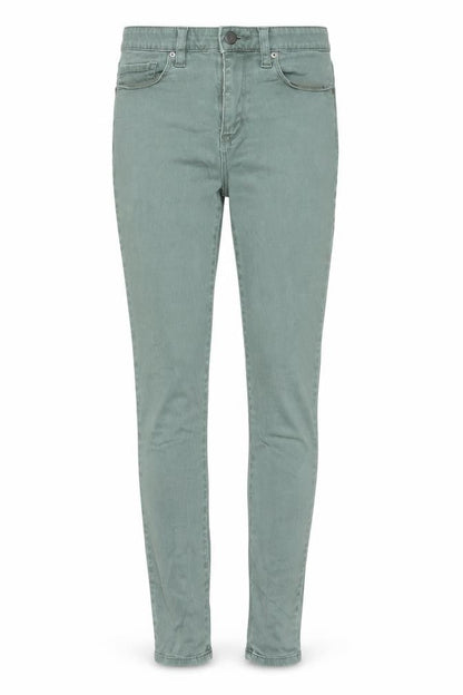 Womens UK Size S Uniqlo Regular Fit Skinny Green Jeans