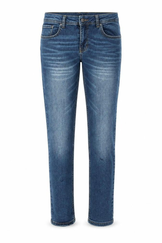 DF Jeans Womens Blue Cotton Skinny Jeans Size 29 in L30 in Regular Zip