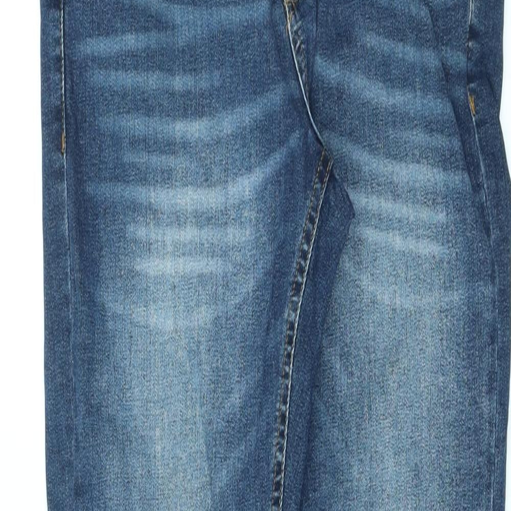 DF Jeans Womens Blue Cotton Skinny Jeans Size 29 in L30 in Regular Zip