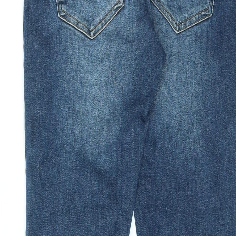 DF Jeans Womens Blue Cotton Skinny Jeans Size 29 in L30 in Regular Zip