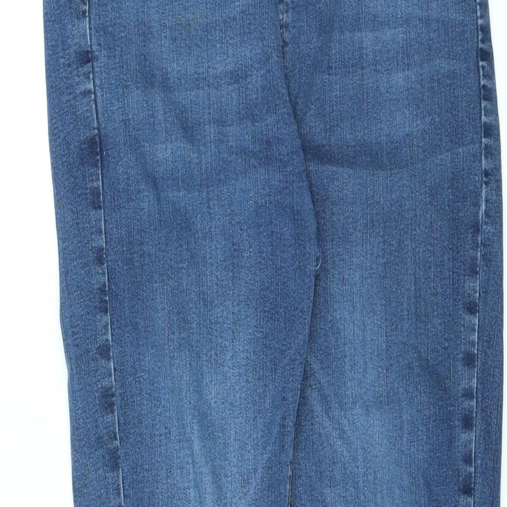 Hera Womens Blue Cotton Skinny Jeans Size 30 in L28 in Regular Zip