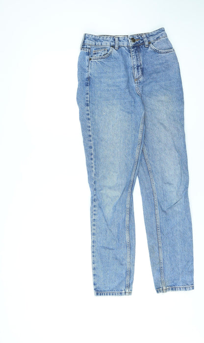 BDG Womens Blue Cotton Straight Jeans Size 24 in L32 in Regular Zip