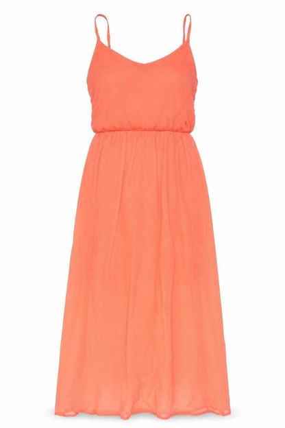 Pull&Bear Womens Pink Polyester A-Line Size L V-Neck Pullover - Pleated