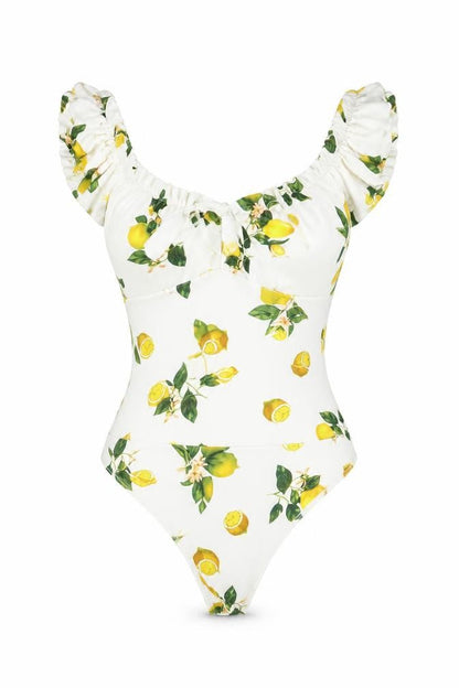 Womens UK Size 10 Missguided One-Piece White Bodysuit