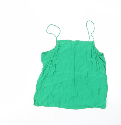 Womens UK Size M Warehouse Green Camisole Tank