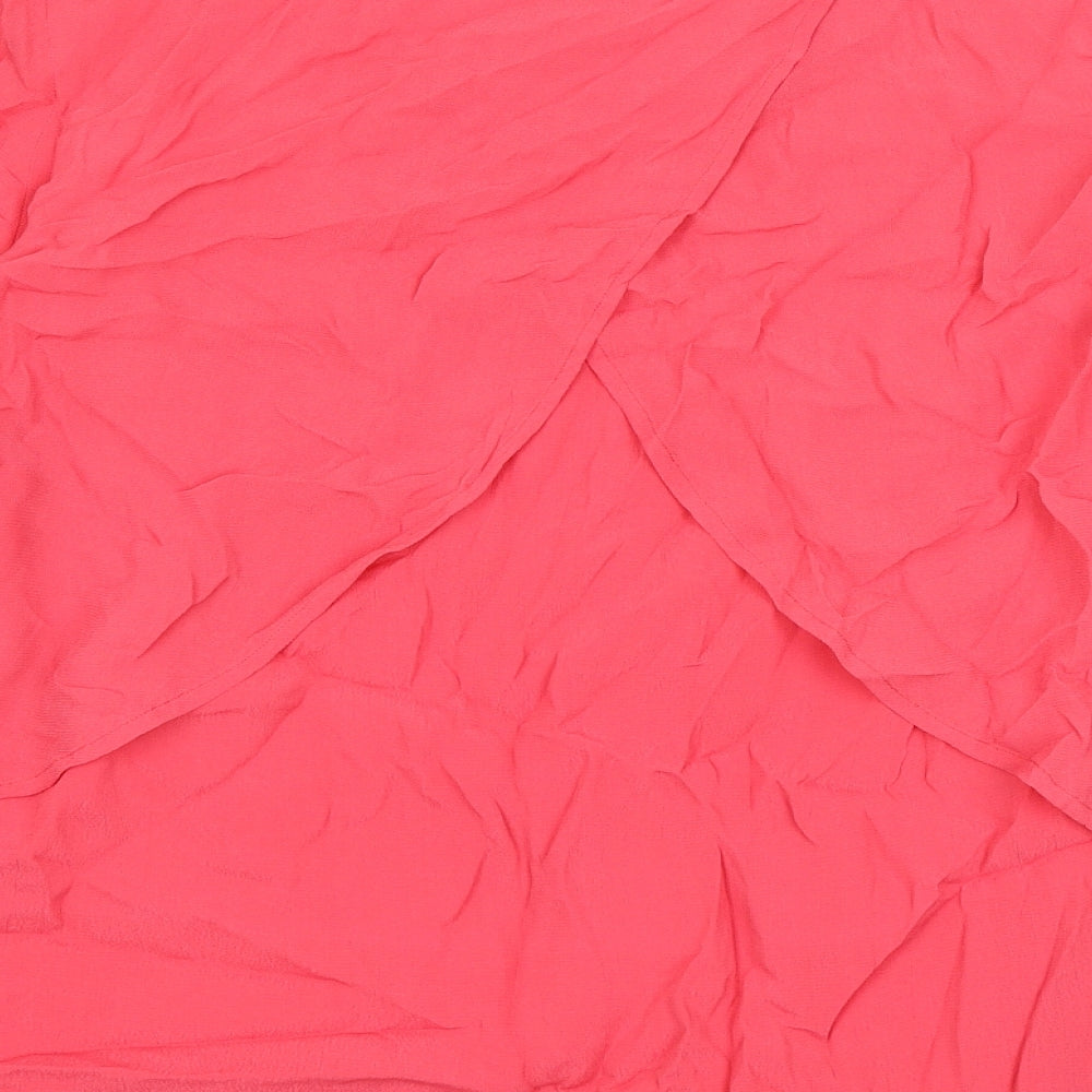Womens UK Size 16 Monsoon Pink Basic Blouse