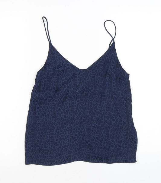 Womens UK Size 6 H&M Blue Camisole Tank