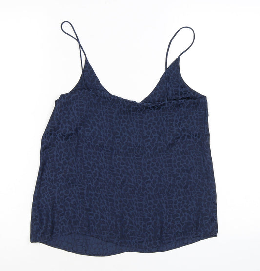 Womens UK Size 6 H&M Blue Camisole Tank