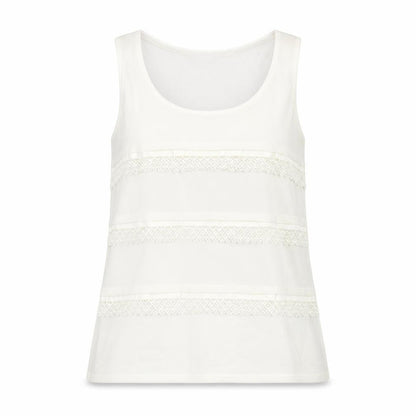 Womens UK Size 10 Warehouse White Basic Tank