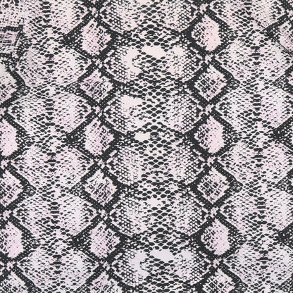 Quiz Womens Pink Animal Print Polyester Basic T-Shirt Size 12 Boat Neck