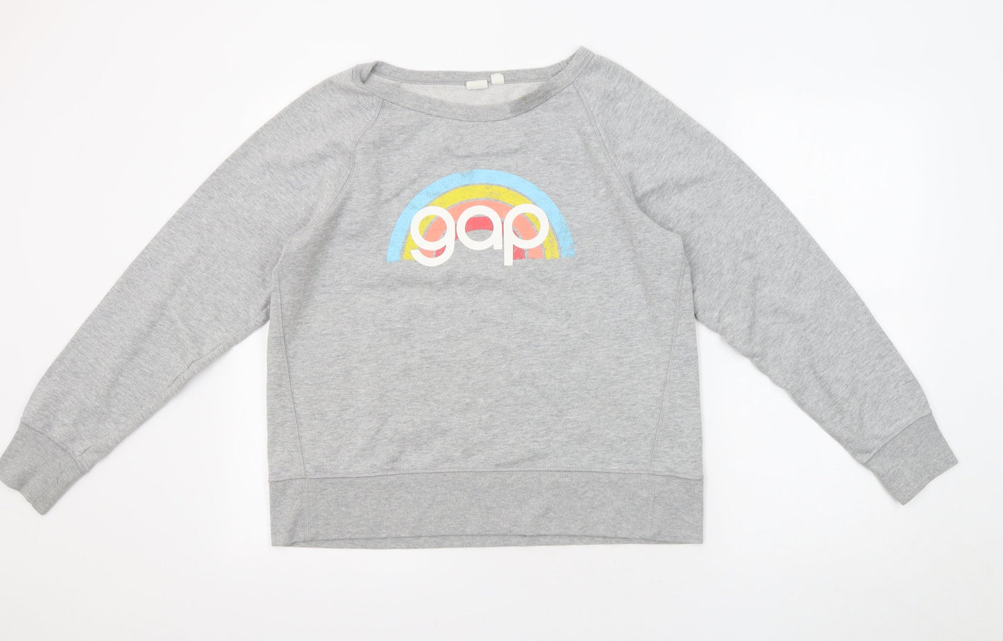 Mens UK Size M Gap Grey Pullover Sweatshirt