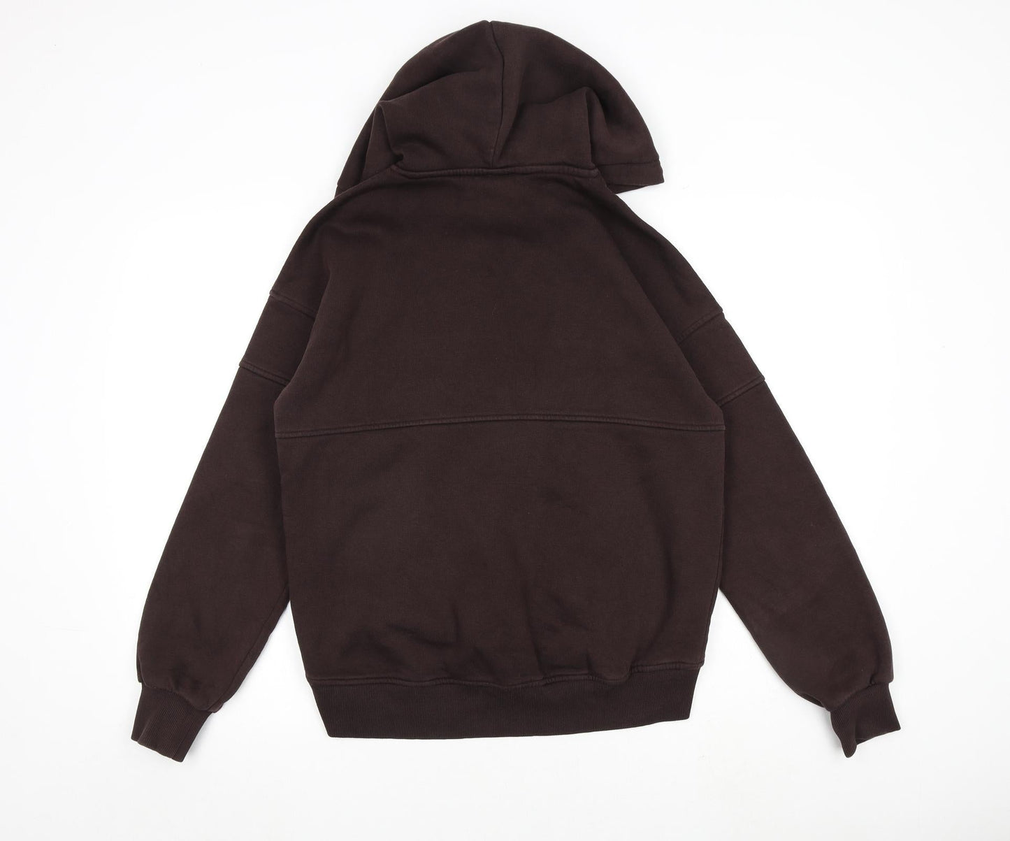 River Island Womens Brown 100% Cotton Pullover Hoodie Size XS Pullover