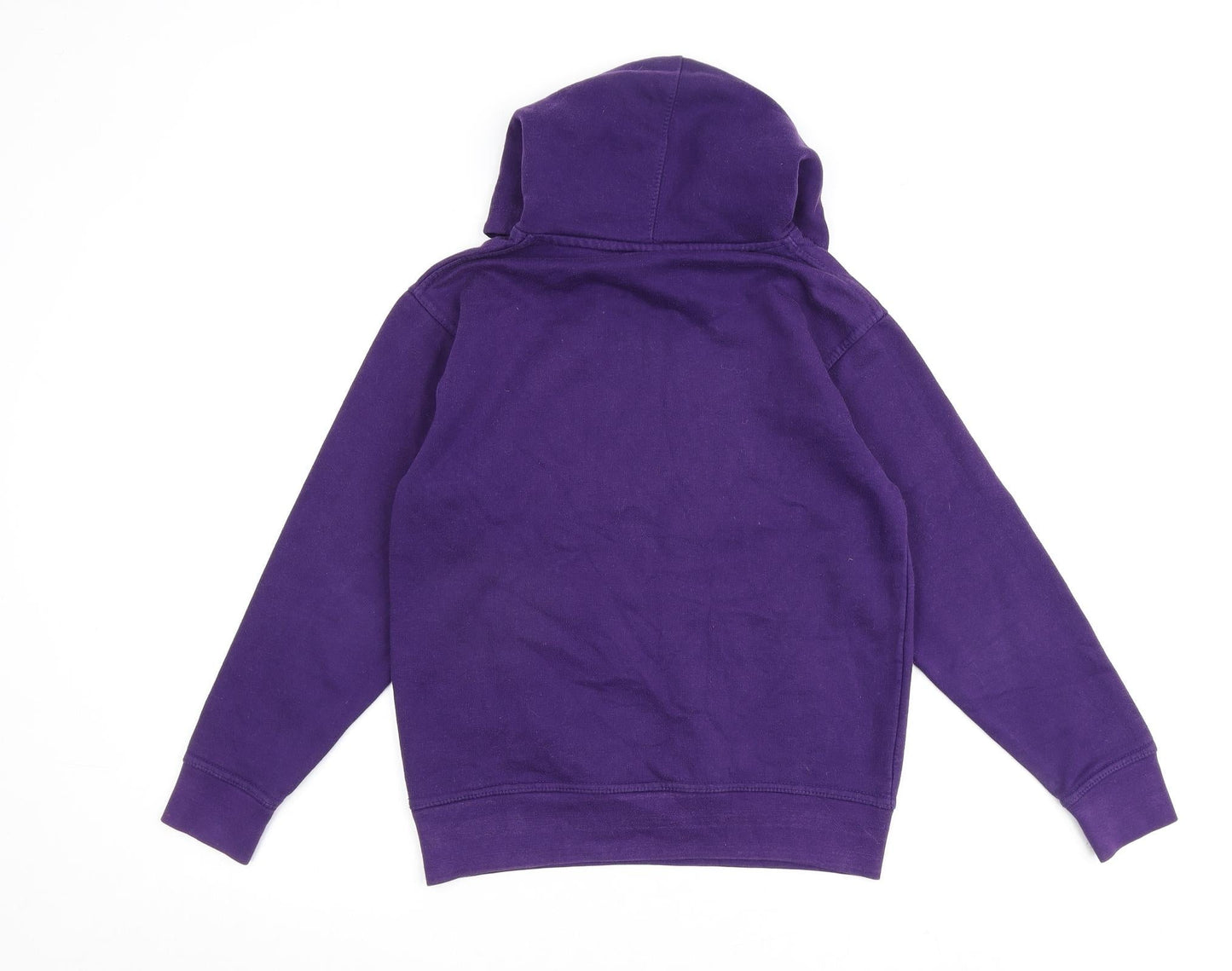 Capital London Womens Purple 100% Cotton Pullover Hoodie Size XS Pullover