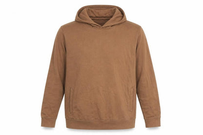 Mens UK Size L Burton Brown Pullover Hoodie