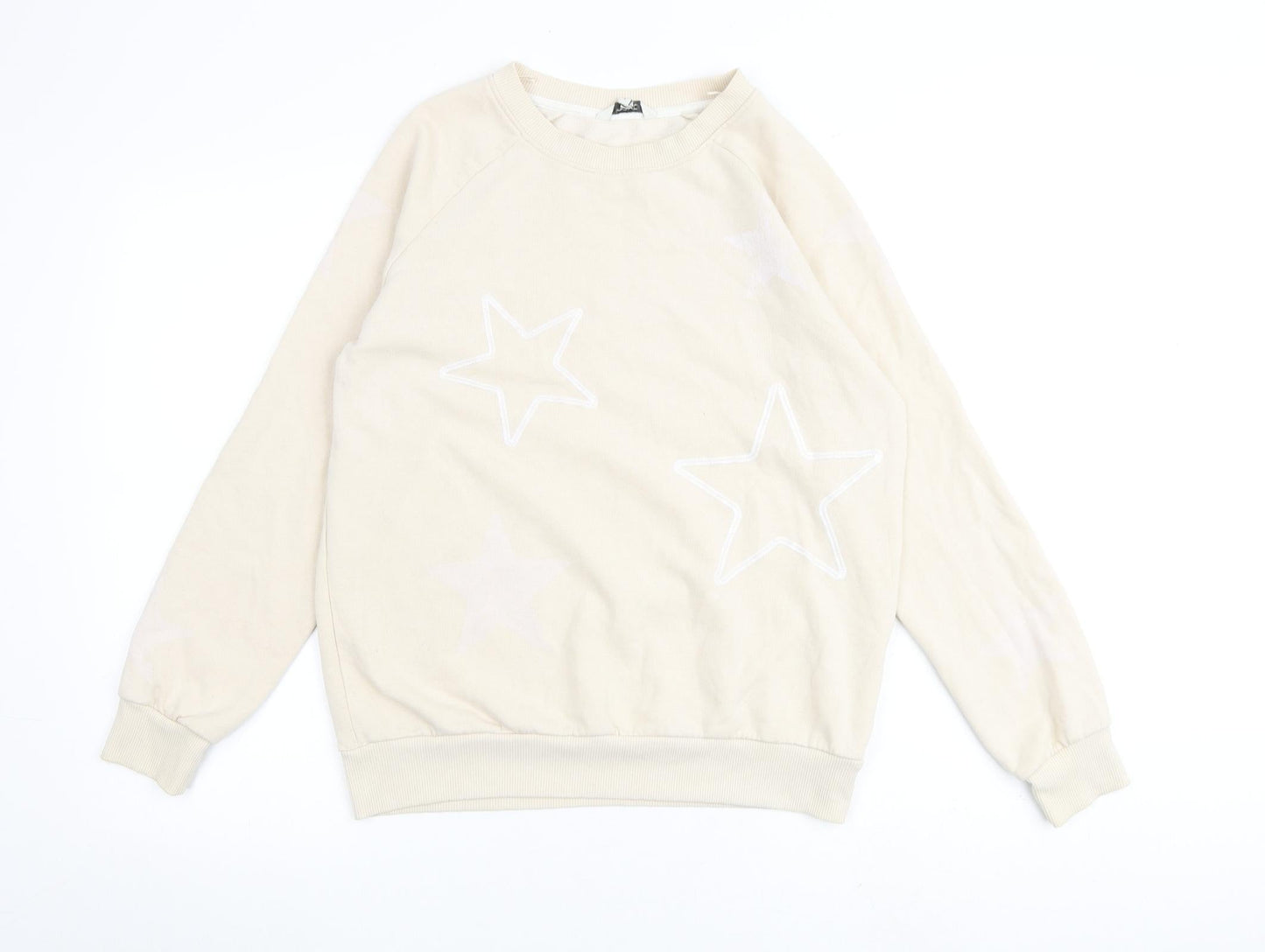Womens UK Size S NEXT Ivory Pullover Sweatshirt