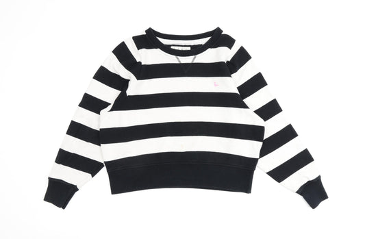 Womens UK Size 10 Jack Wills Black Pullover Sweatshirt