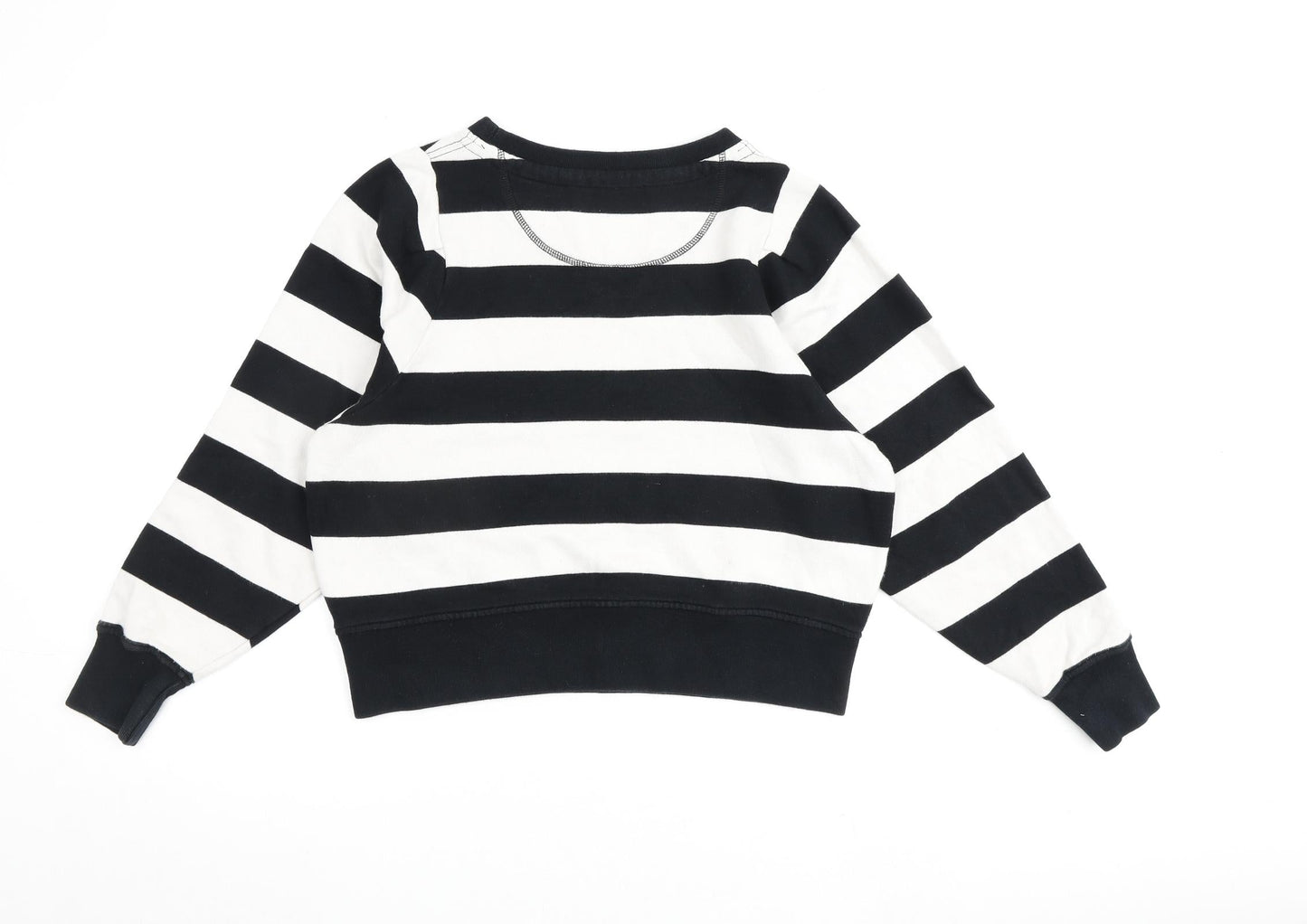 Womens UK Size 10 Jack Wills Black Pullover Sweatshirt