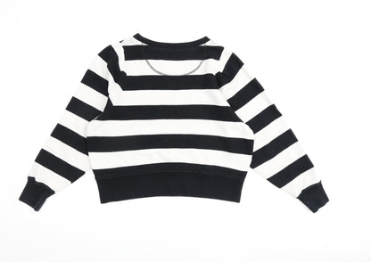Womens UK Size 10 Jack Wills Black Pullover Sweatshirt