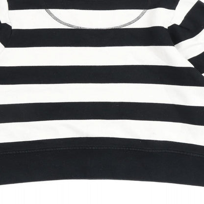 Womens UK Size 10 Jack Wills Black Pullover Sweatshirt