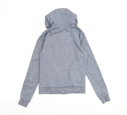 ellesse Womens Blue Polyester Full Zip Hoodie Size 4 Zip