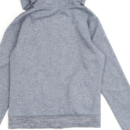 ellesse Womens Blue Polyester Full Zip Hoodie Size 4 Zip