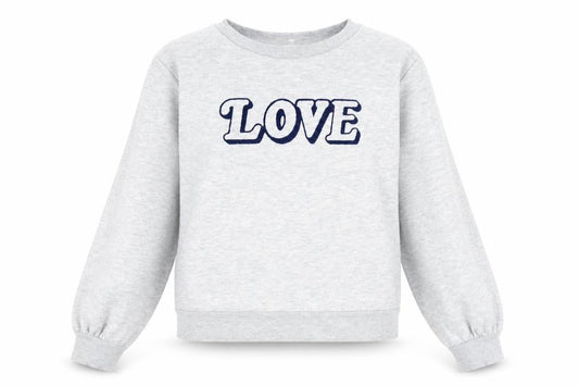 Warehouse Womens Grey Cotton Pullover Sweatshirt Size M Pullover