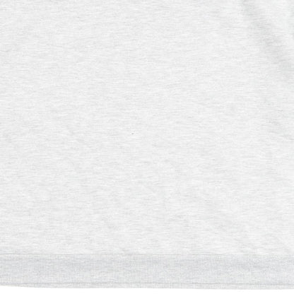 Warehouse Womens Grey Cotton Pullover Sweatshirt Size M Pullover
