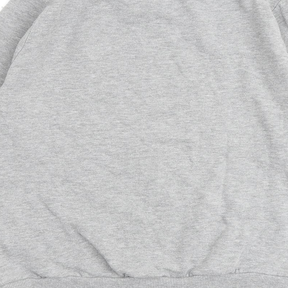 Womens UK Size 10 Disney Grey Pullover Sweatshirt