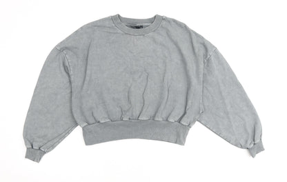 Womens UK Size 6 ASOS Grey Pullover Sweatshirt