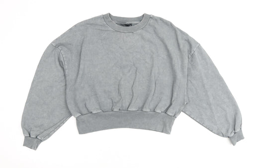 Womens UK Size 6 ASOS Grey Pullover Sweatshirt
