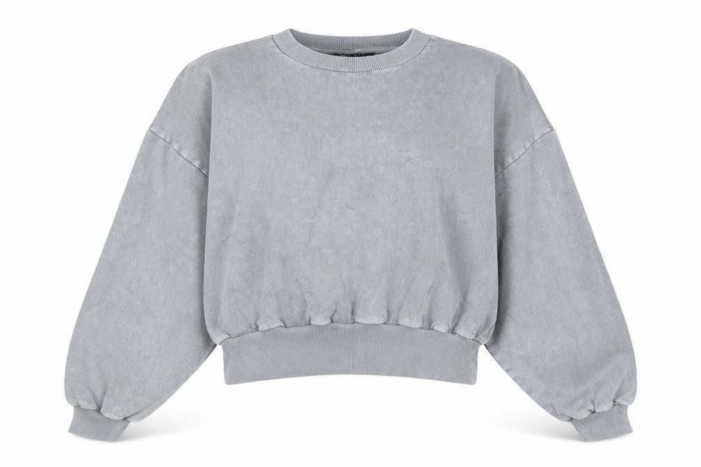 Womens UK Size 6 ASOS Grey Pullover Sweatshirt