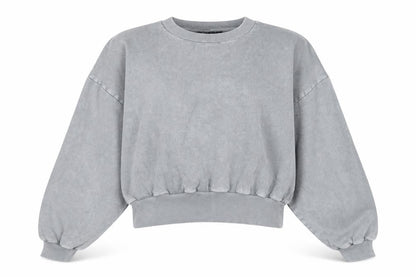 Womens UK Size 6 ASOS Grey Pullover Sweatshirt