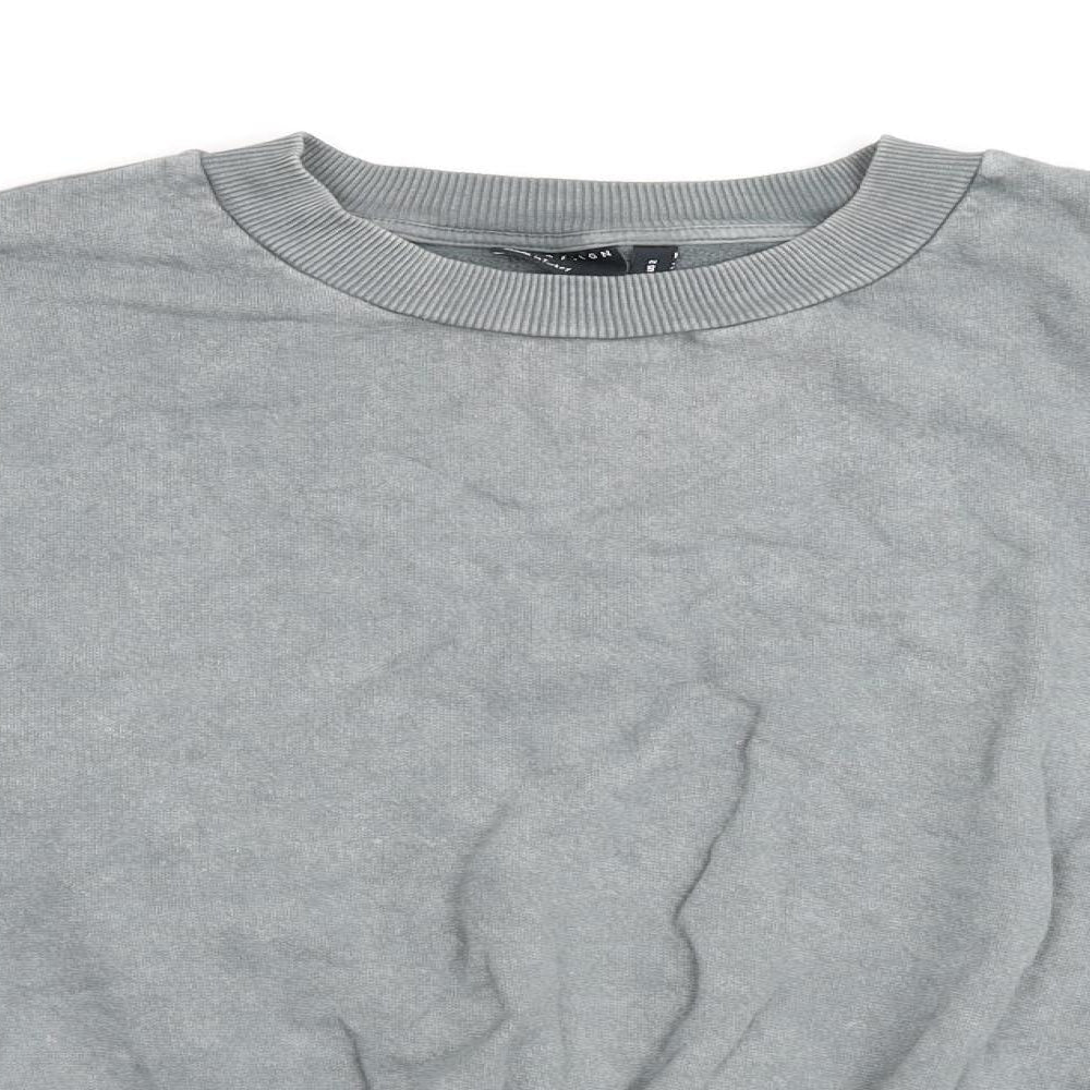 Womens UK Size 6 ASOS Grey Pullover Sweatshirt