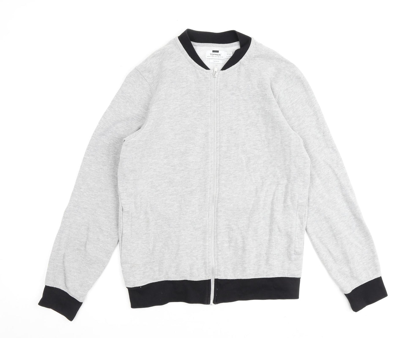 Mens UK Size XS Topman Grey Jacket