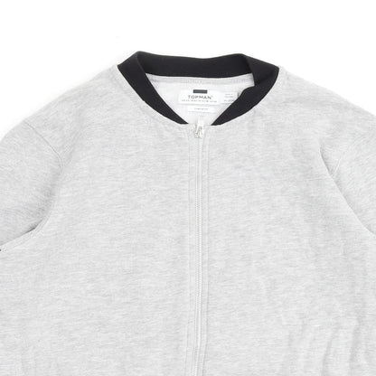 Mens UK Size XS Topman Grey Jacket