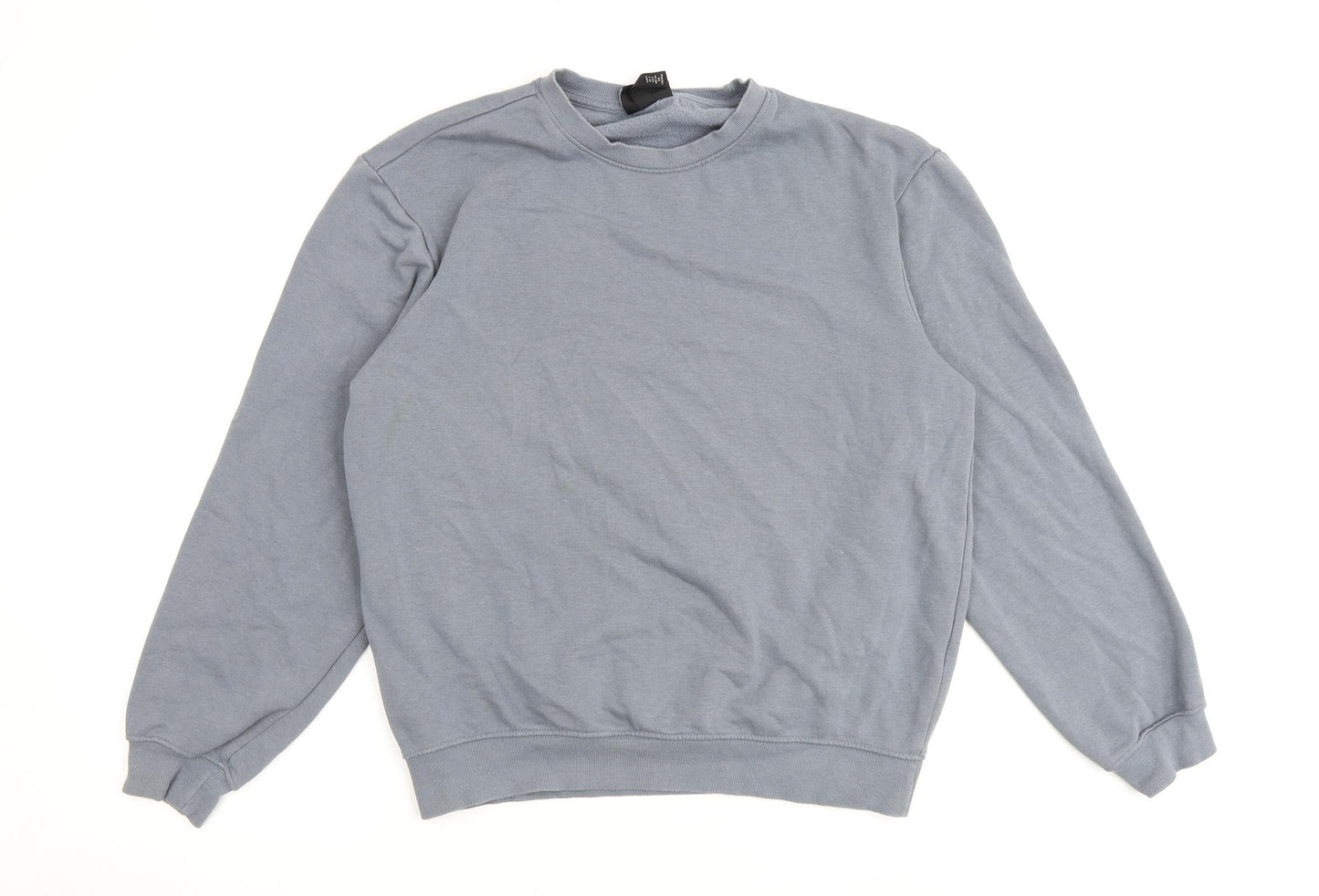 Mens UK Size S H&M Grey Pullover Sweatshirt