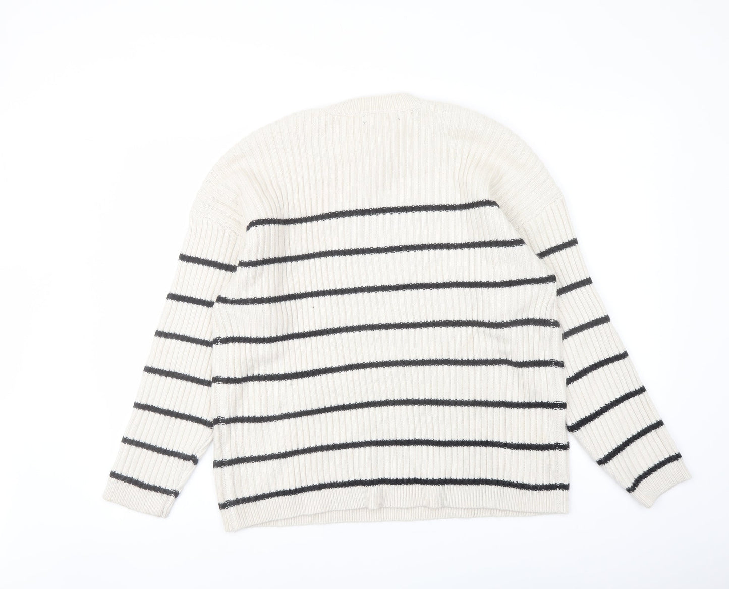 Womens UK Size L Marks and Spencer Ivory Pullover Jumper
