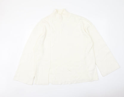 Womens UK Size L Marks and Spencer Ivory Pullover Jumper
